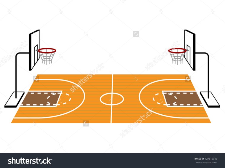 Баскетбольный зал illustration