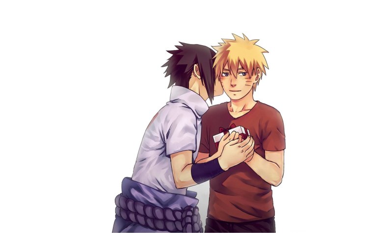 Наруто Удзумаки и Саске Учиха