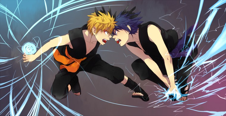 Наруто Саске и Наруто