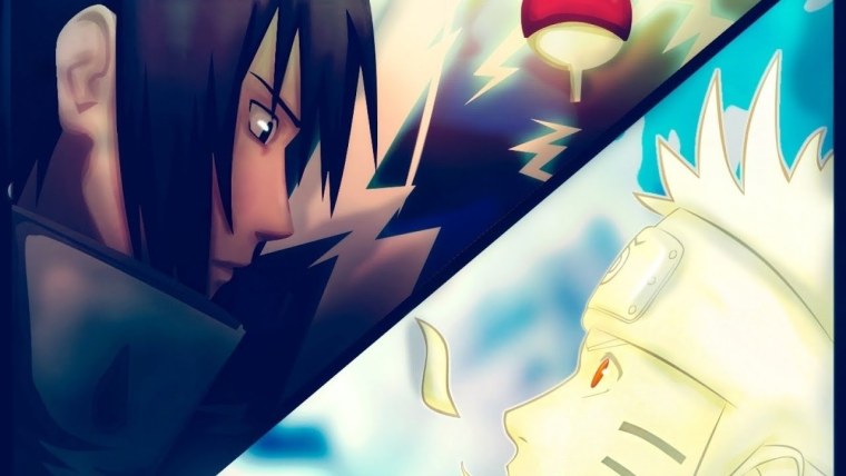 Наруто и Саске арт