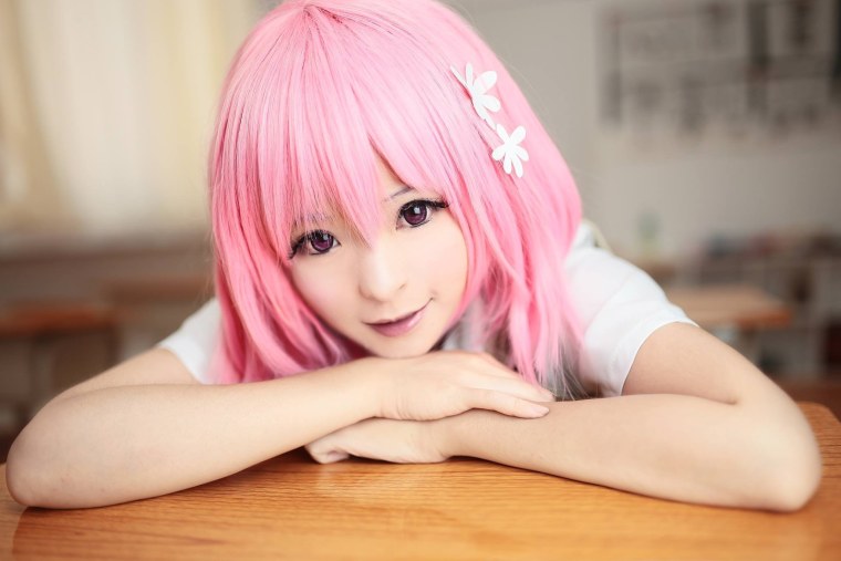 МОМО Велиа Девилюк косплей