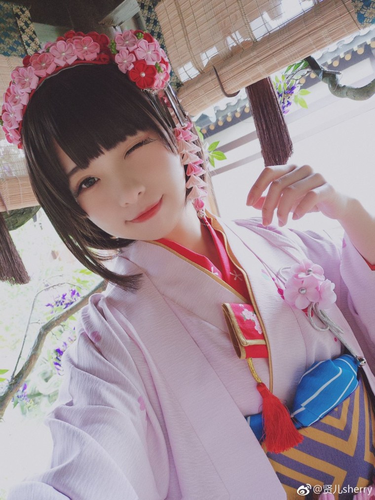 Японские девушки аниме косплей