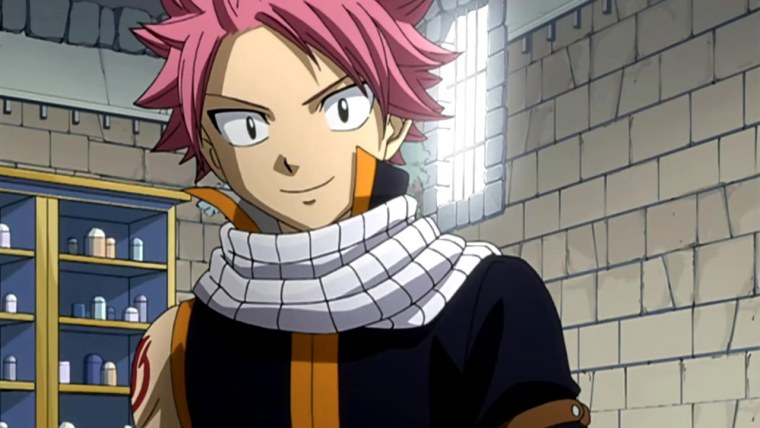 Нацу Драгнил улыбка