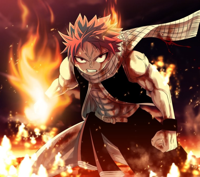 Аниме Нацу злой