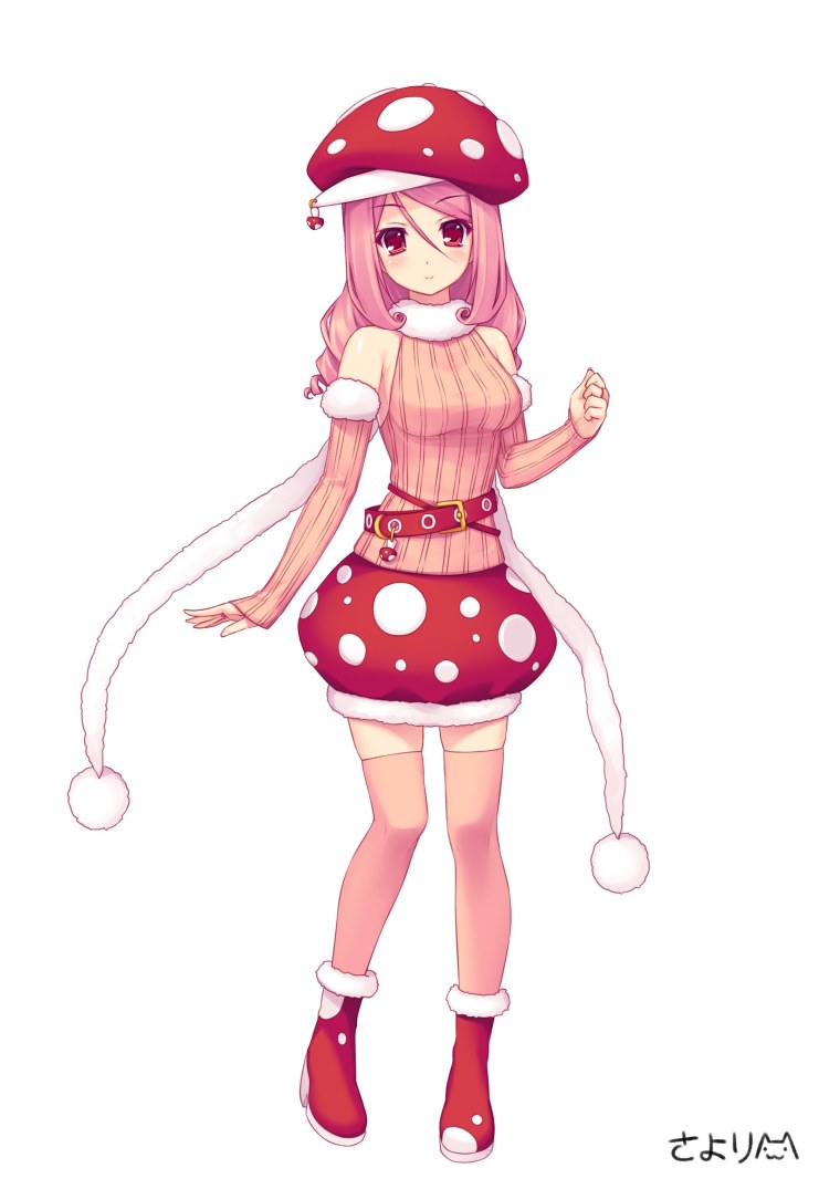 Мухомор аниме