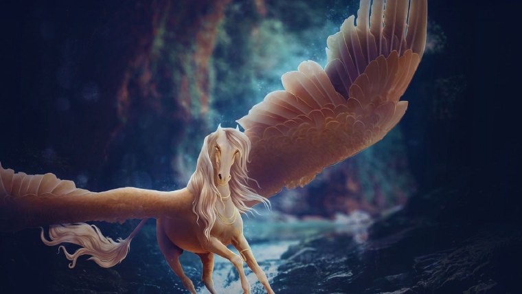 Лошадь с крыльями