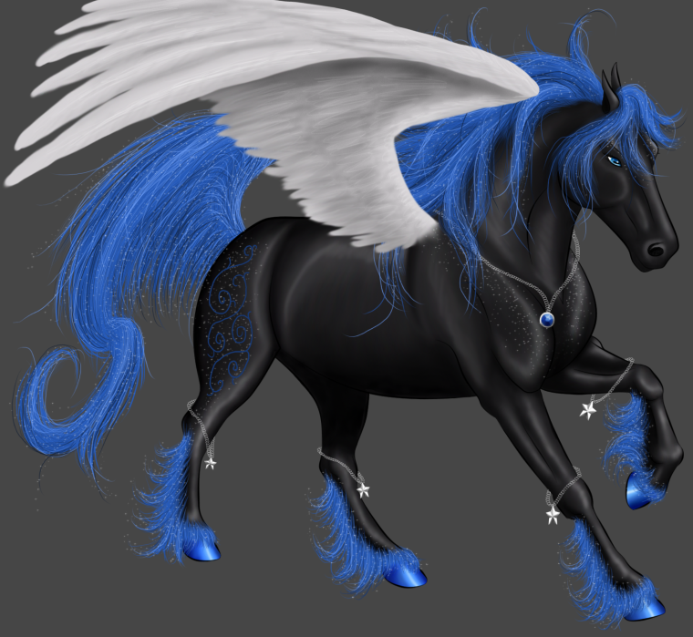 Лошади Единороги пегасы