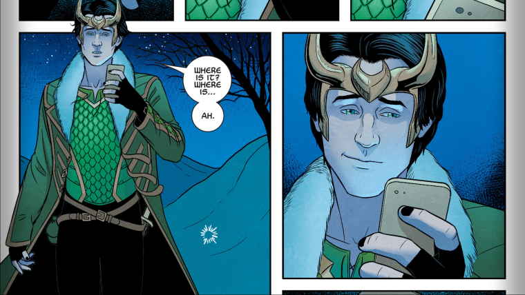 Молодой Локи комикс