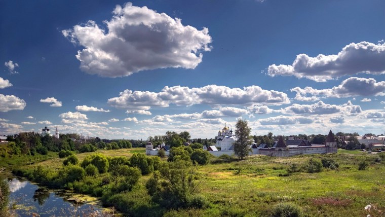 Суздаль холмы