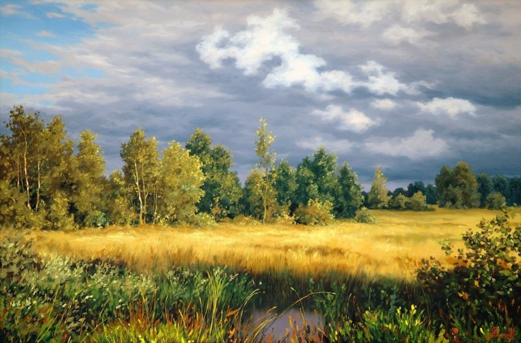 Алексей Адамов, Пейзажная живопись