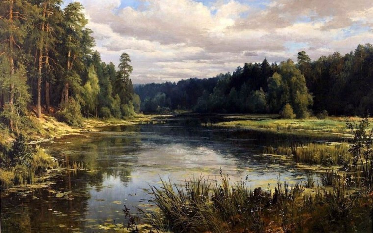 Художник пейзажист Басов Сергей