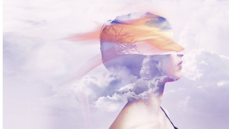 Двойная экспозиция женщина