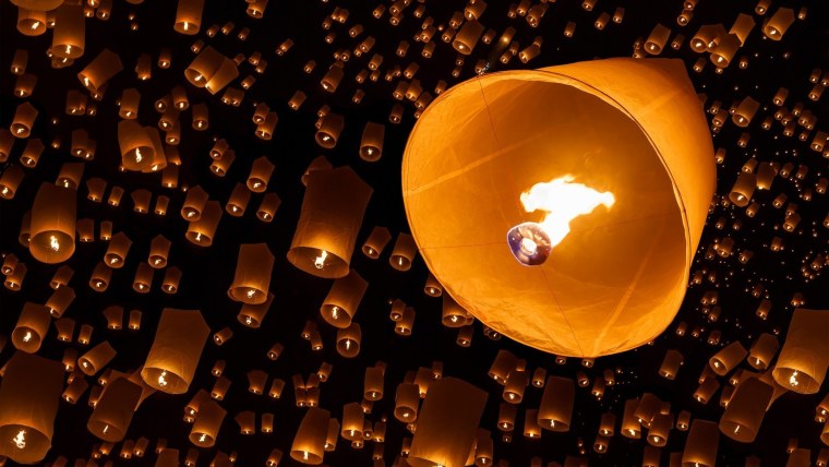 Небесные фонарики