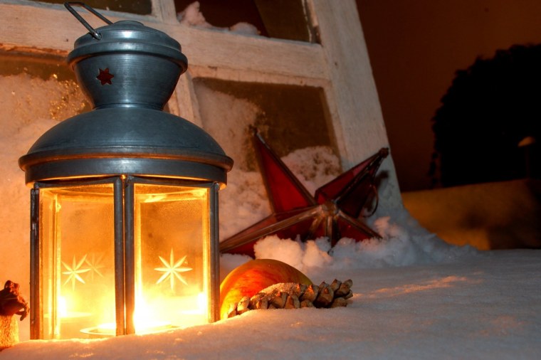 Зимние фонарики