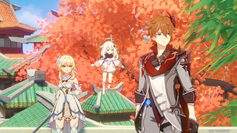 Итто скетч Геншин