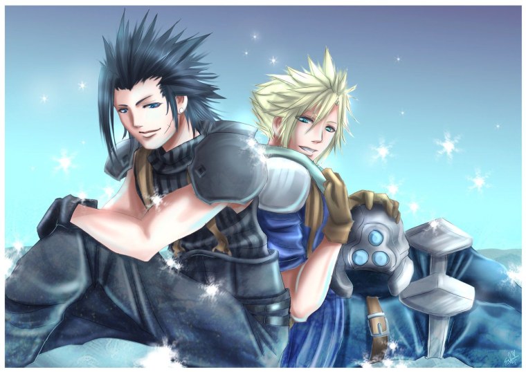Final Fantasy 7 cloud x Aerith