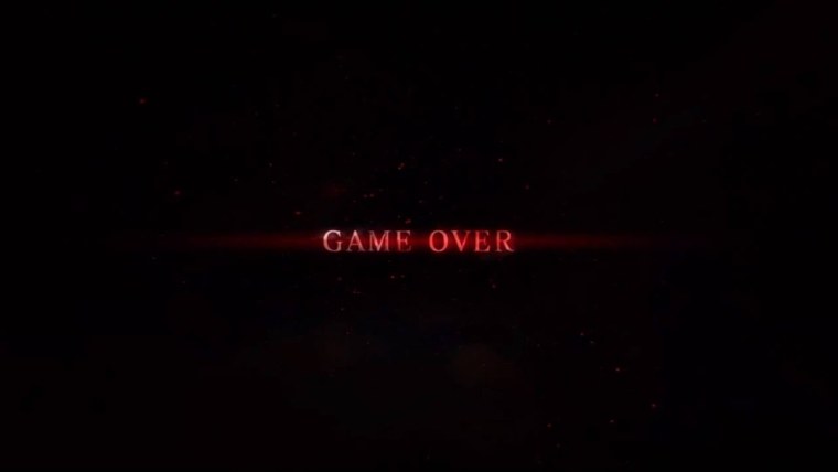 Текст на черном фоне