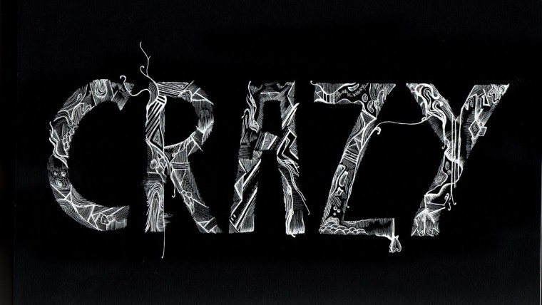 Надписи на черном фоне