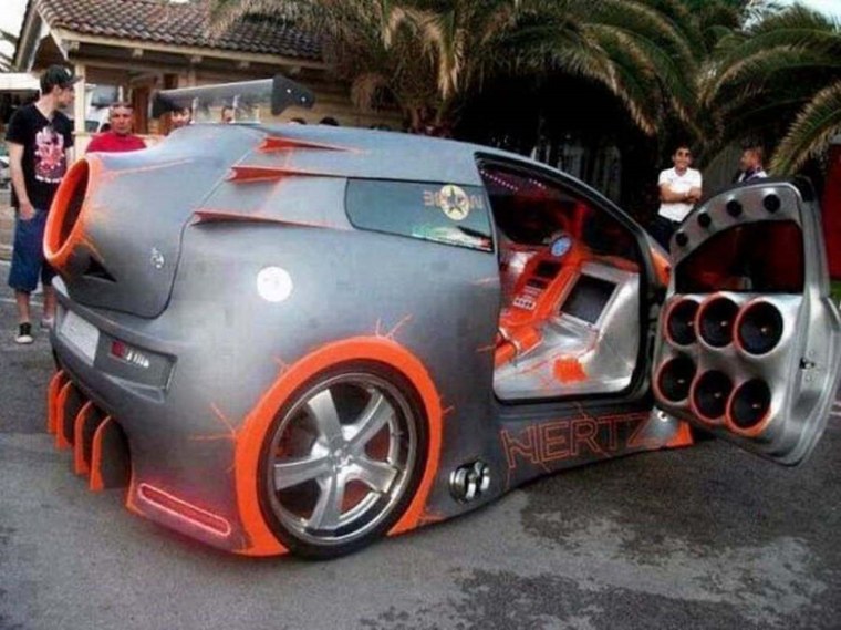 Додж Челленджер аэрография