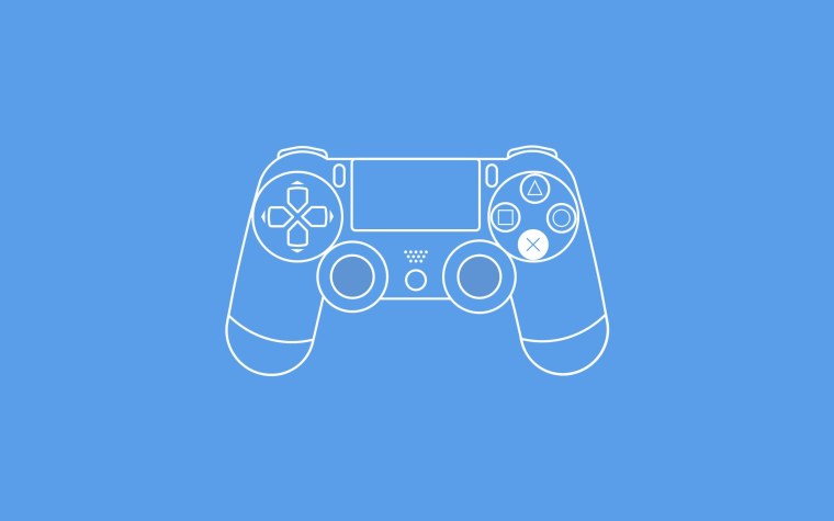 Dualshock на ps4 жёлтый