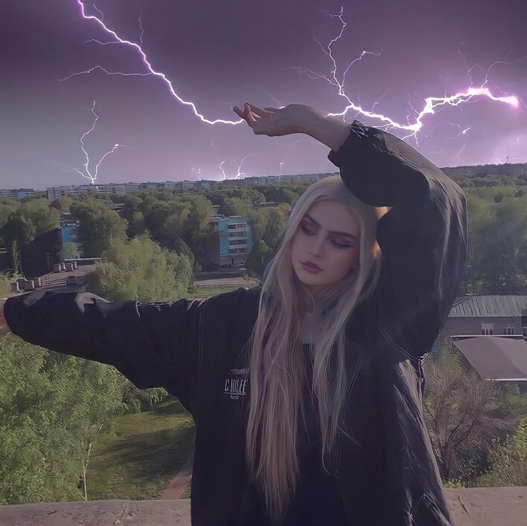 Киберпанк неон Tony Skeor