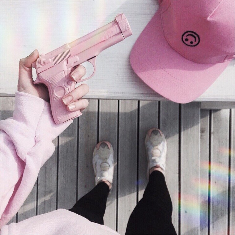 Девушка на крыше Эстетика