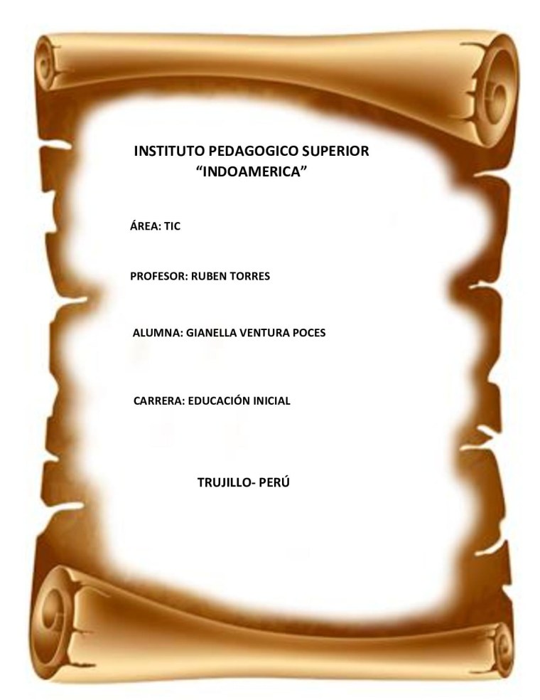 Красивый свиток