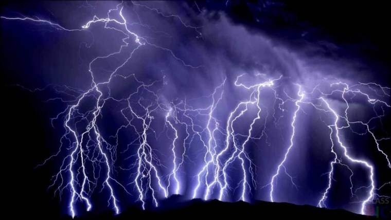 Разряд молнии