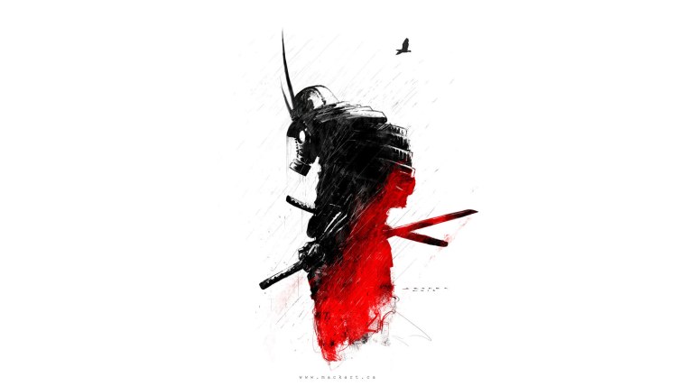 Обои Red Samurai