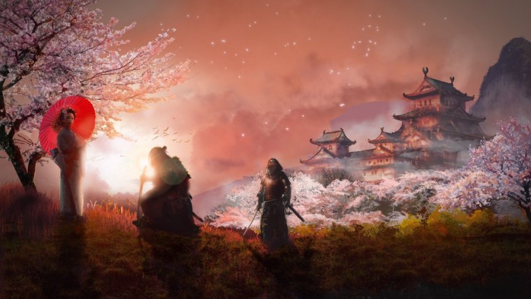 Ghost of Tsushima Сакура