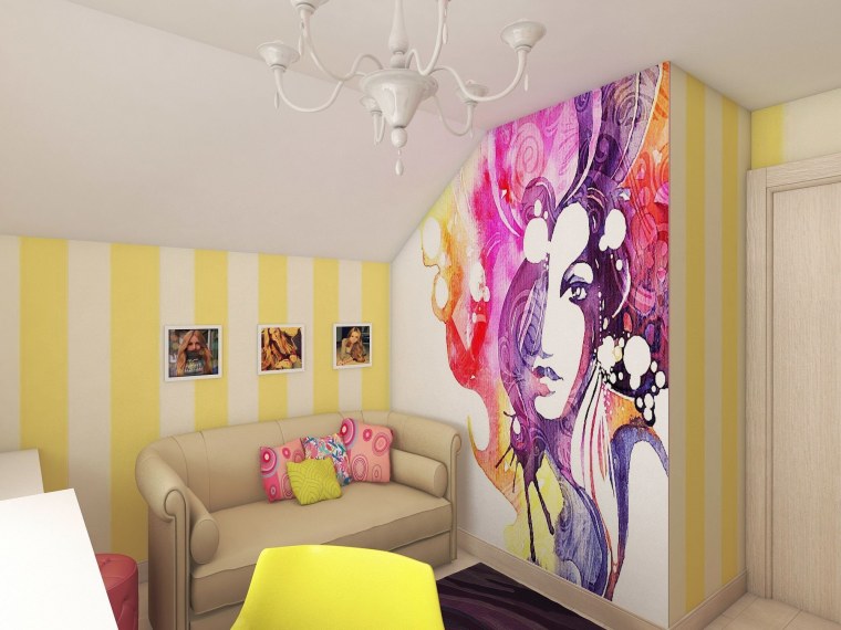 Фотообои в комнату подростка девочки