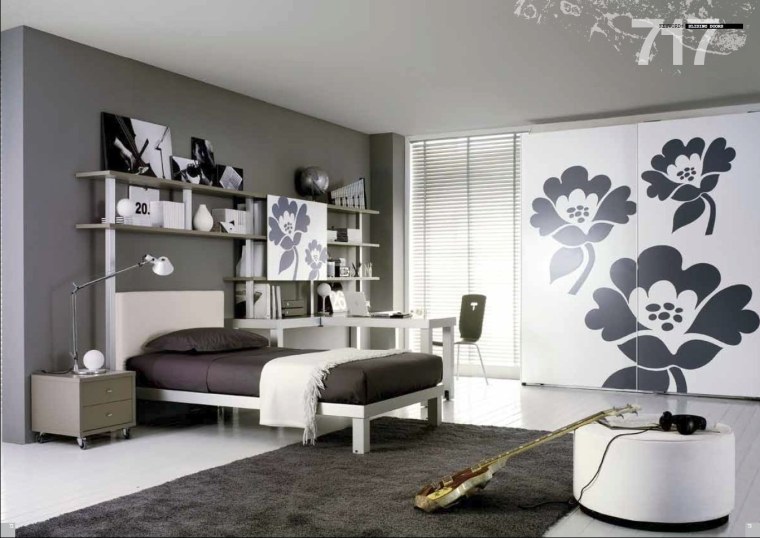 Стильная подростковая комната