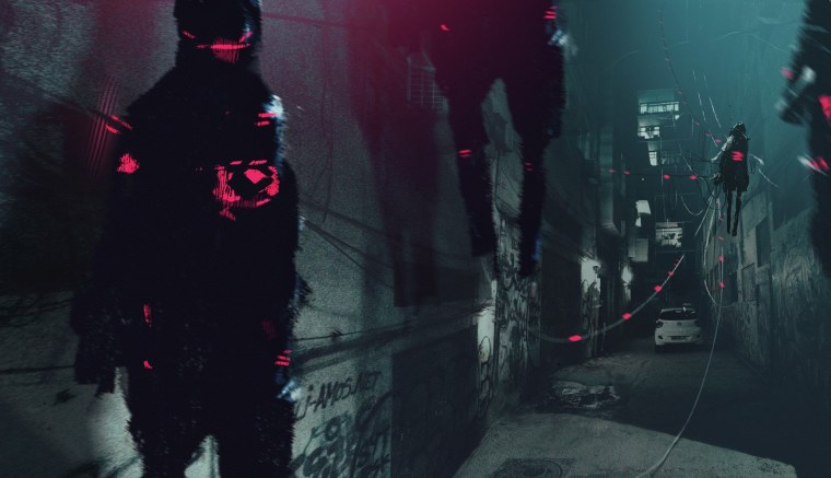 Cyberpunk 2077 неон