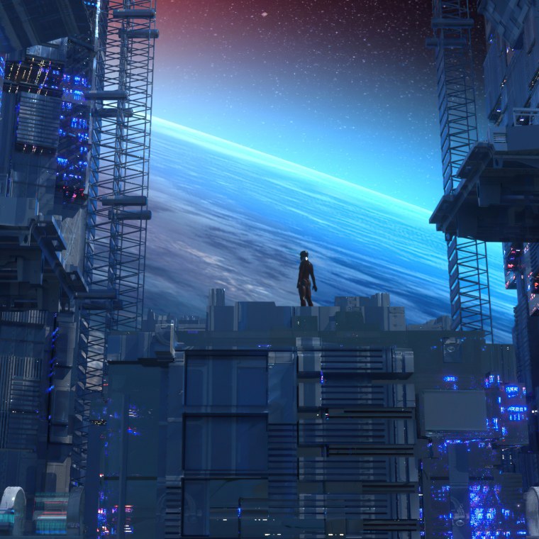 Cyberpunk 2077 желтый фон