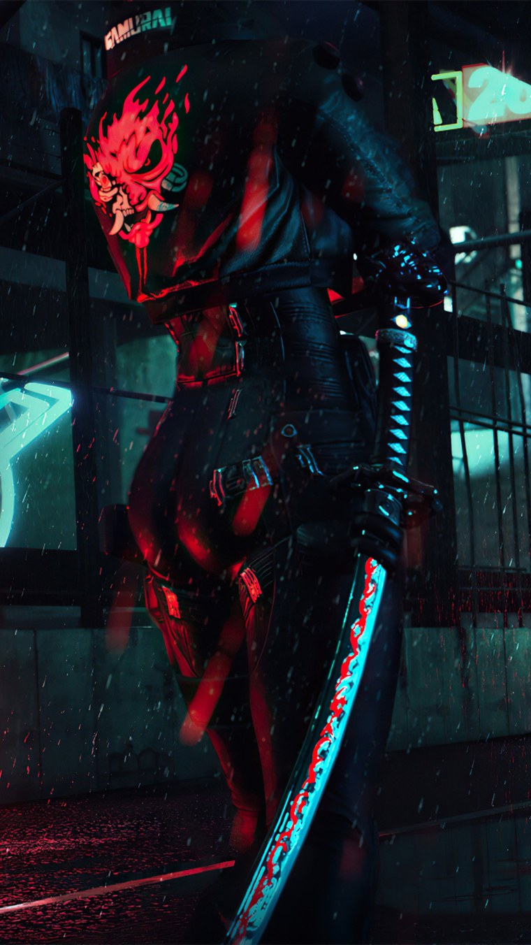 Киберпанк арт