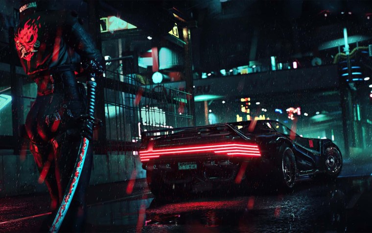 Cyberpunk 2077 голограммы