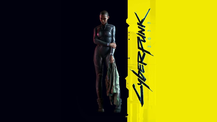 Cyberpunk 2077 улица неон