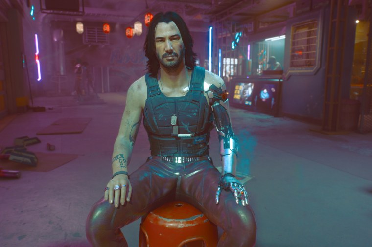 Джонни Сильверхенд Cyberpunk 2077 4к