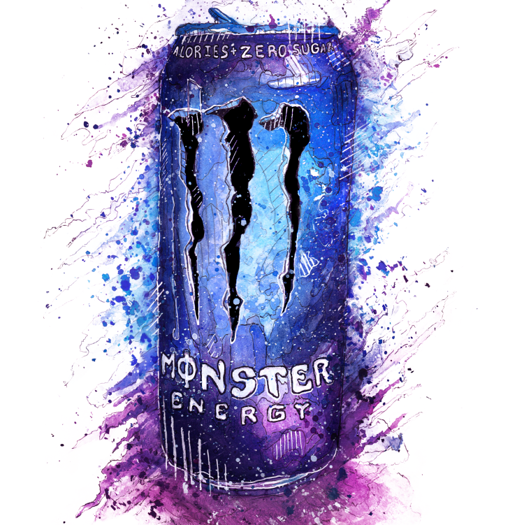 Monster Energy арт