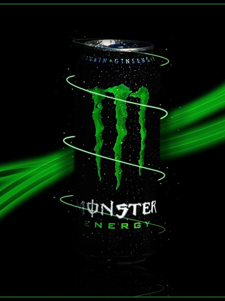 Неоновая лампа Монстер Энерджи