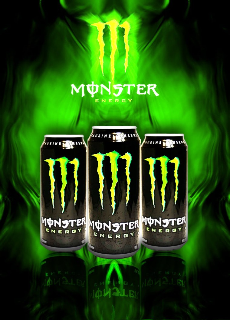 Энергетик Блэк Монстер Эстетик темный