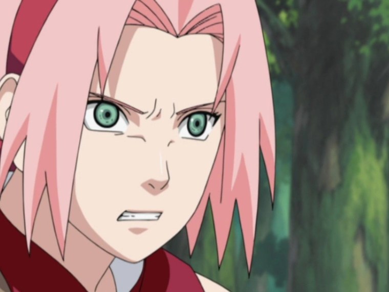 Харуно Сакура anime moment