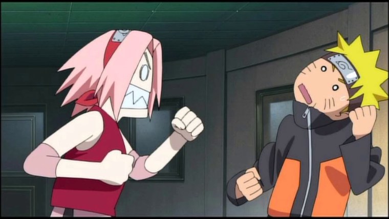 Сакура Харуно моменты из аниме