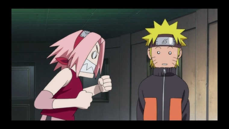 Сакура из Наруто стоп Кадр