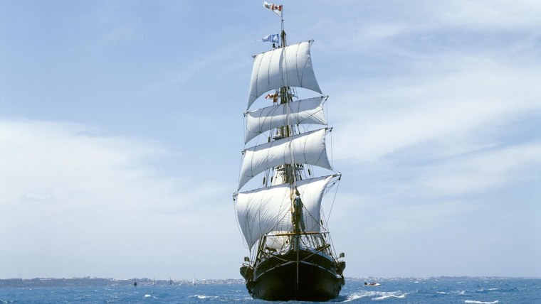 Баркентина корабль