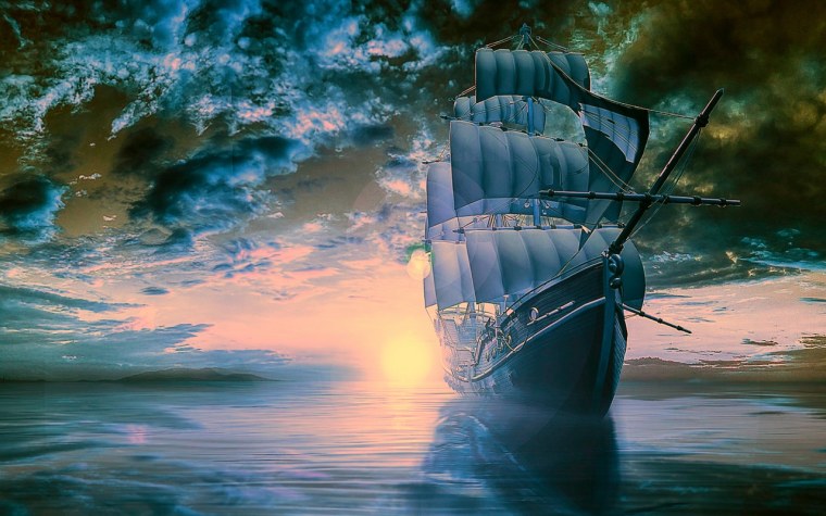 Сказочный парусник