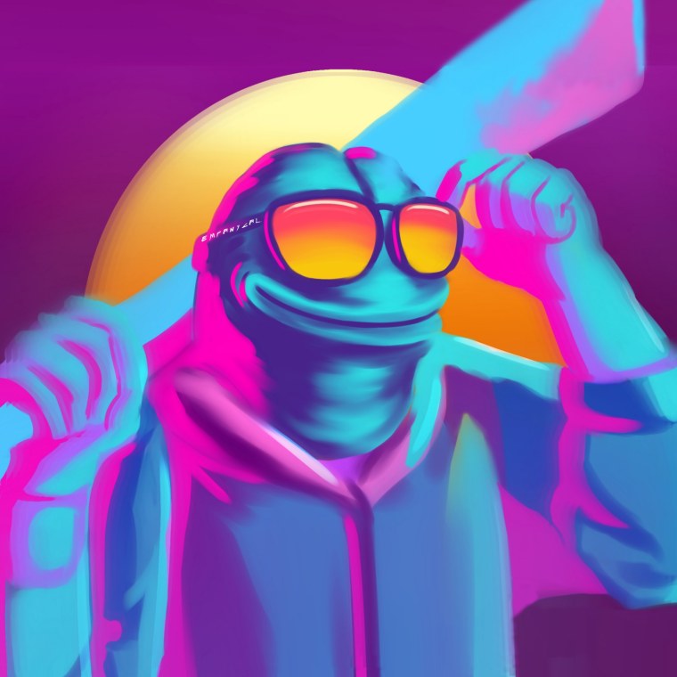 Неоновый Пепе