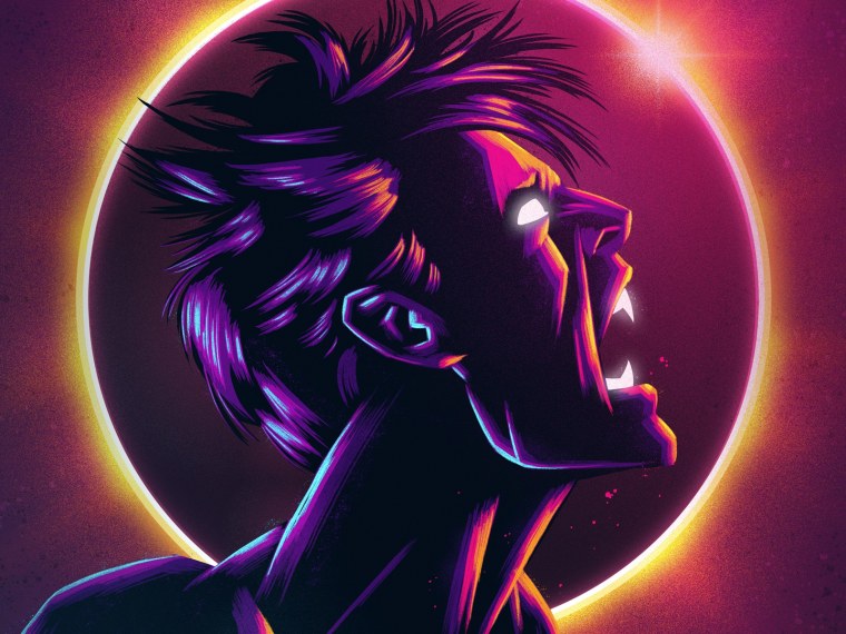 Синтвейв вампир