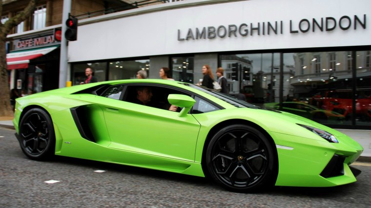 Lamborghini lp700-4 Green