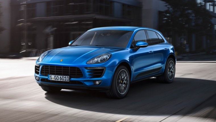 Porsche Macan 2021 синий